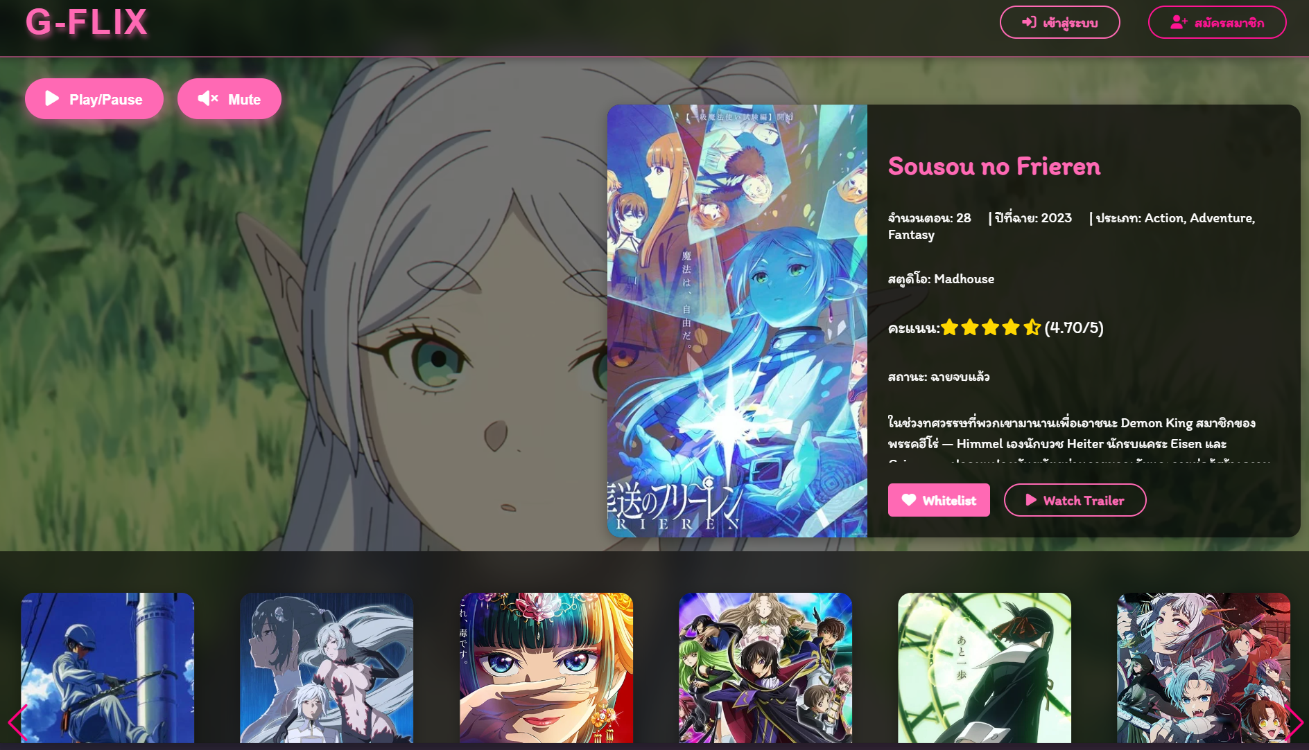 Whitelist Anime Web